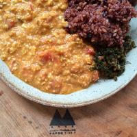 Vegan quinoa keema curry