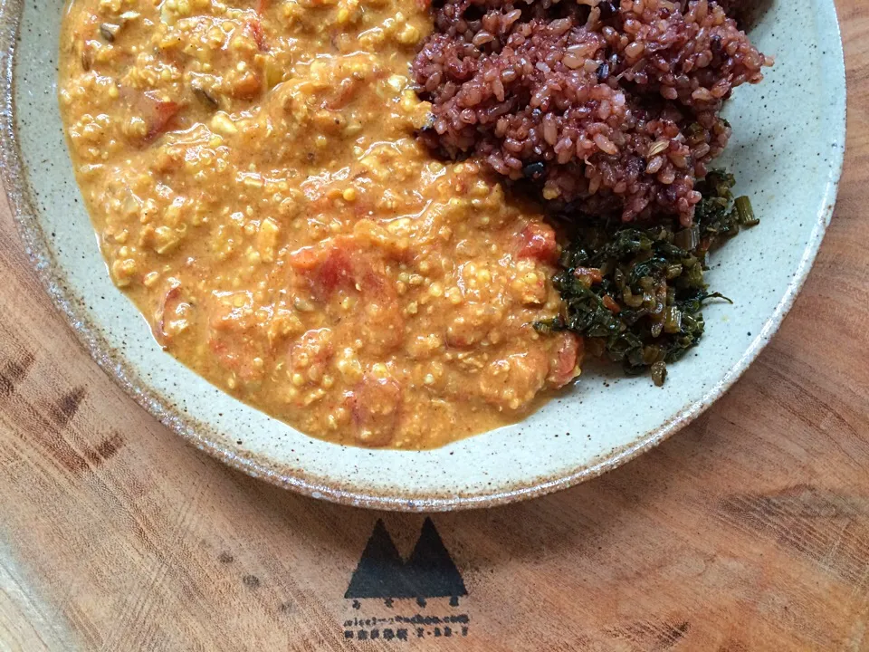 Vegan quinoa keema curry|takako.miselmaさん