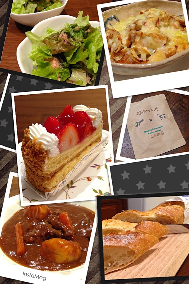 Snapdishの料理写真:🎉my birthday🎁|まきんすぱん///さん