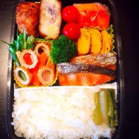 Snapdishの料理写真:鮭弁当|38さん