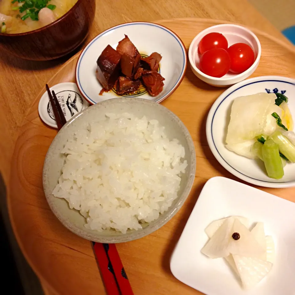 Snapdishの料理写真:新米晩ごはん。|YUKI_Jさん