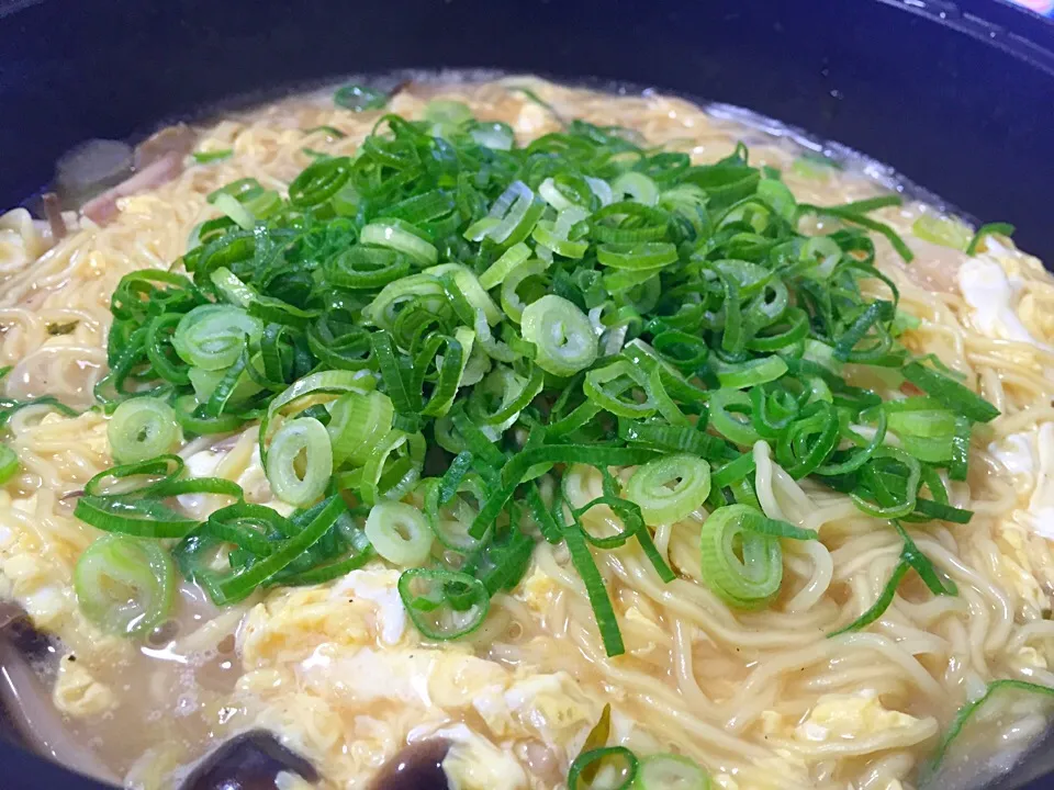 鶏鍋焼ラーメン|たぁちさん