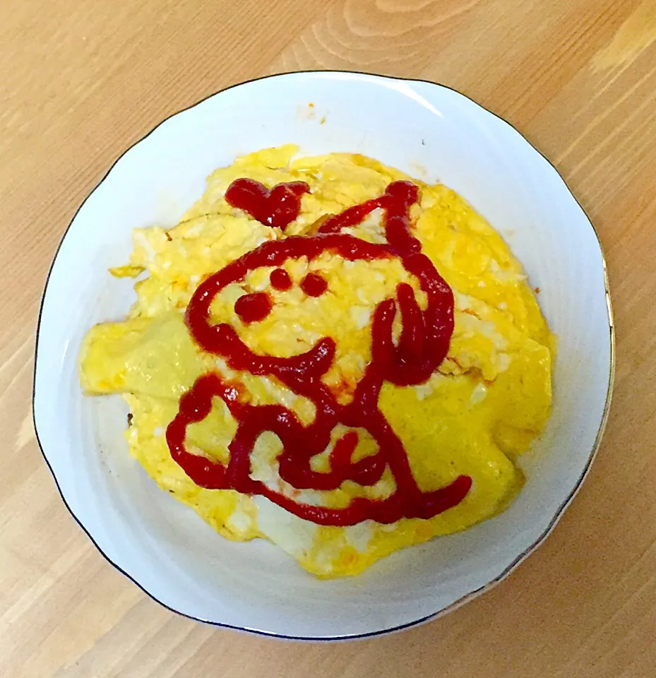 Snapdishの料理写真:具たっぷりオムライス|ほしみさん