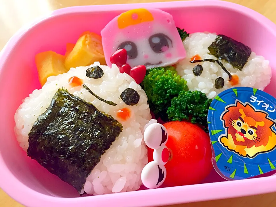 Snapdishの料理写真:おにぎりちゃん弁当♡|れなママさん