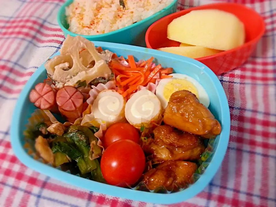 鶏の生姜照り焼き弁当|なべちゃんさん