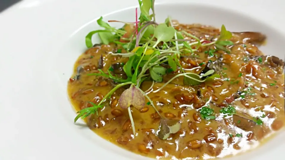 spelt risotto|Zachary Schroederさん