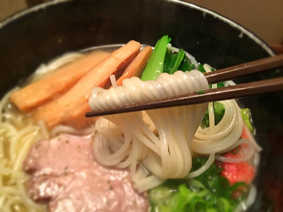 豚骨そうめん5|半田手延べそうめんの店 阿波や壱兆さん