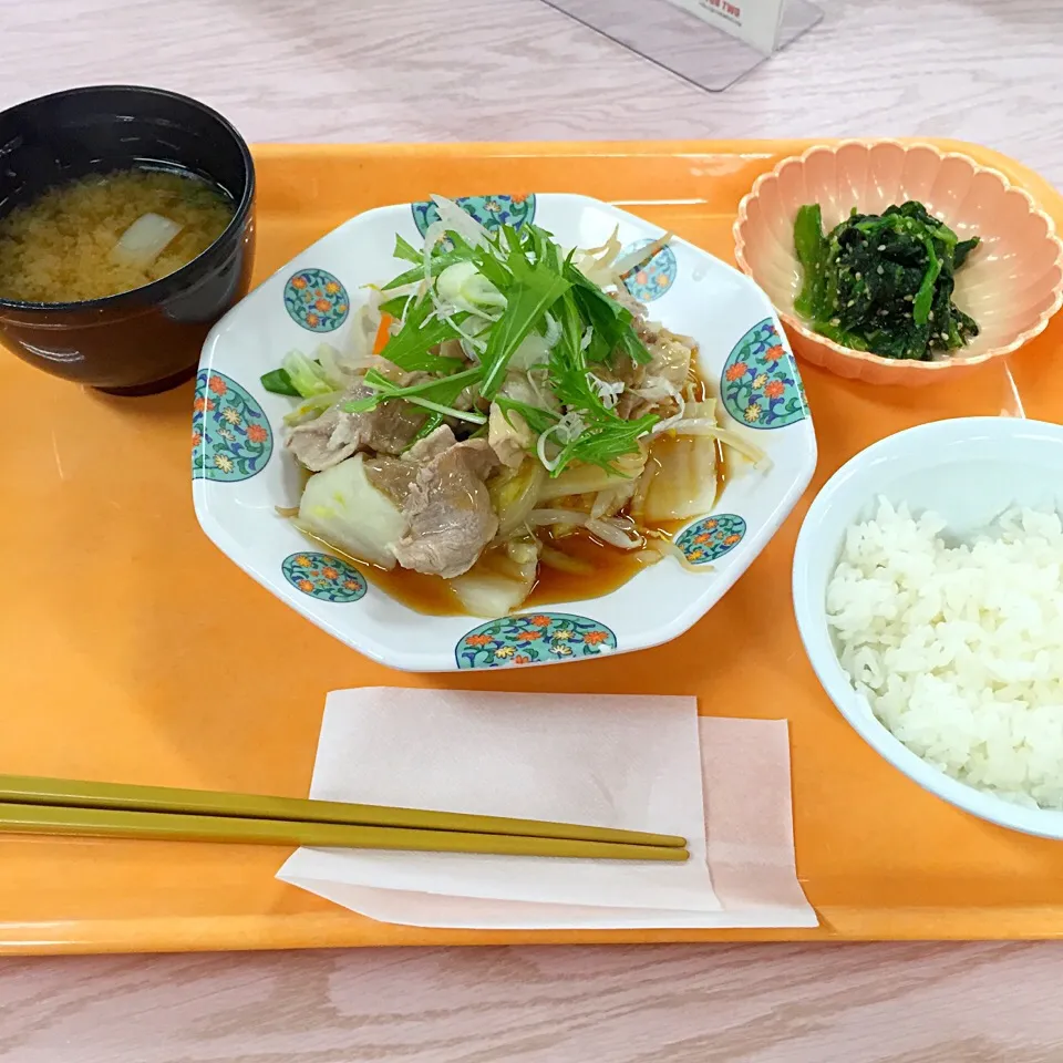 半日分野菜と茹で豚のあんかけ*\(^o^)/*|すかラインさん