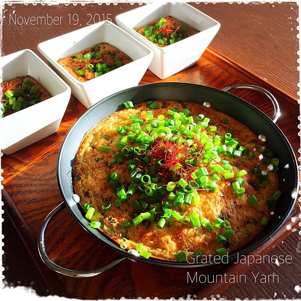 超❤️お手軽栄養満点❣山芋のとろろ焼き：レシピ － リンナイ|YUKA 🌀Tさん