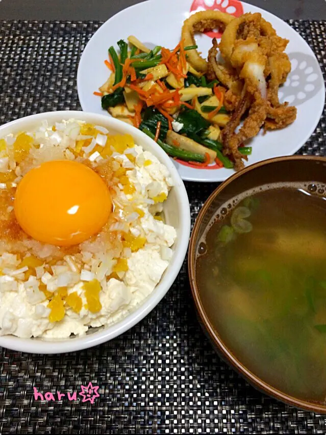 豆腐丼|はるちゃんさん