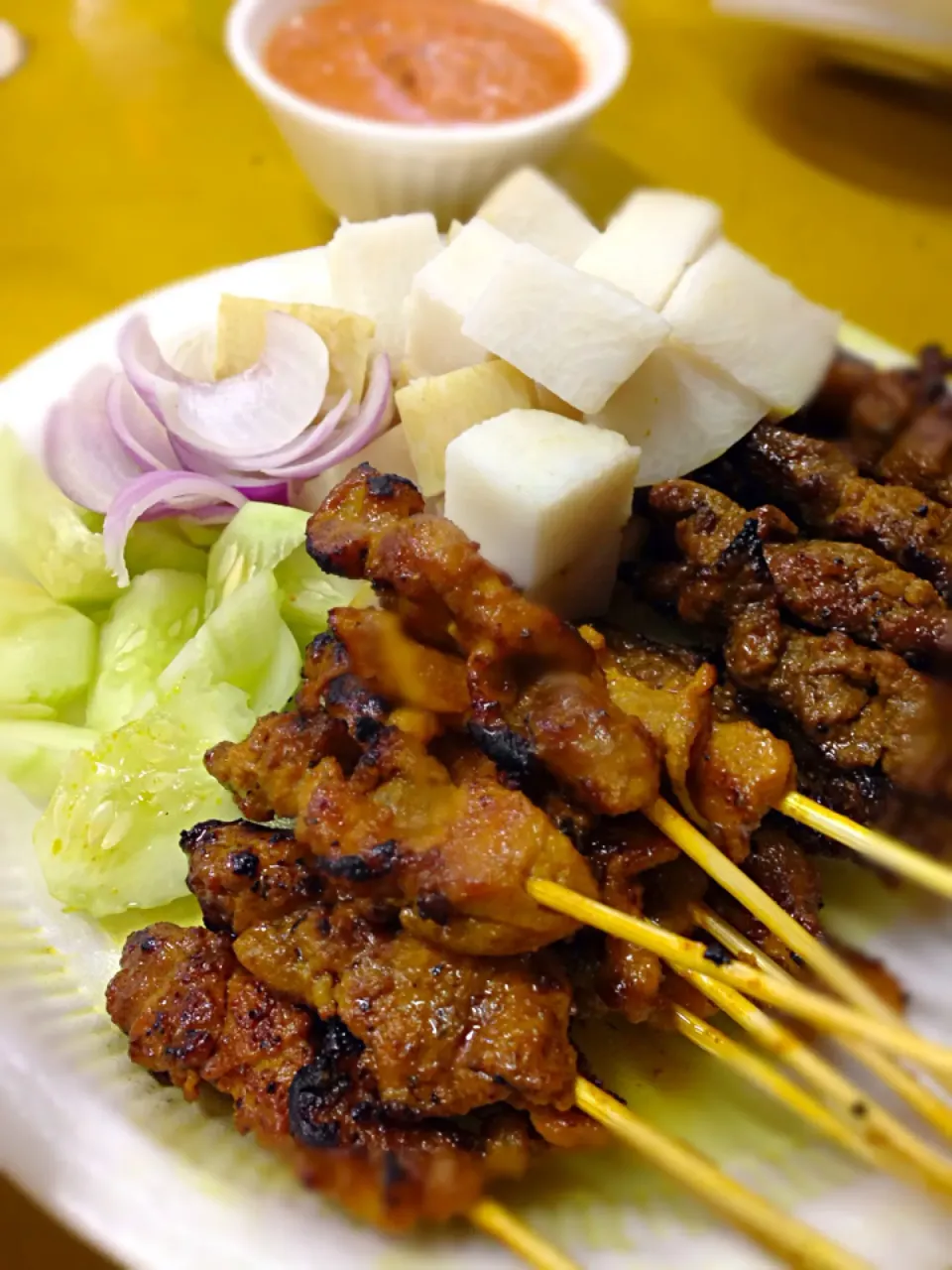 Mutton and chicken satay|karen limさん