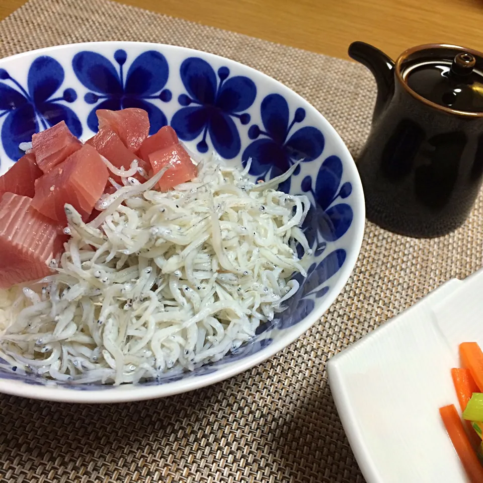 マグロしらす丼|AAさん