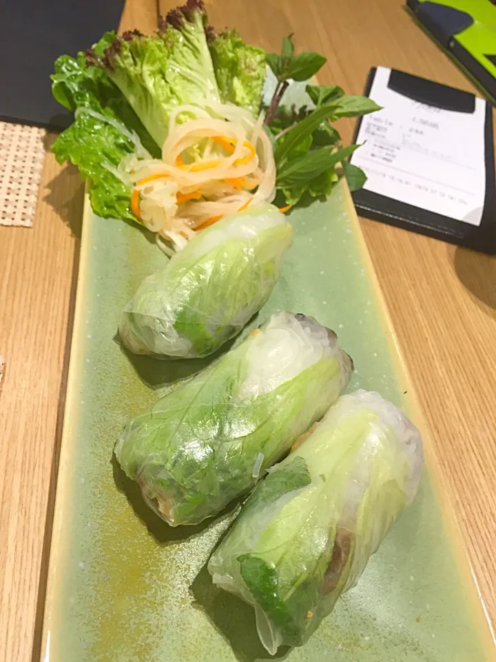 Beef rice paper rolls|Sky Blueさん