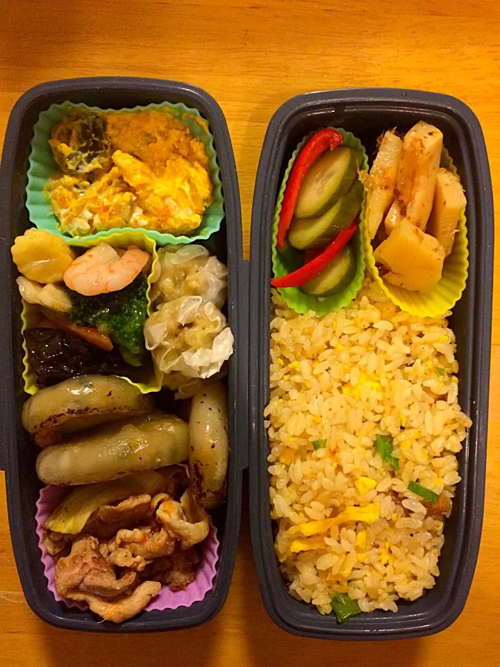 Snapdishの料理写真:今日のお弁当。|Yuka Annen Ygummyさん