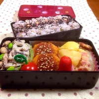 Snapdishの料理写真:高校生の娘のお弁当♡|たまちゃんさん