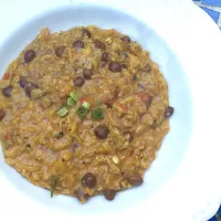 Oats spicy porridge with leftover chickpeas curry.. Love it.|gayatri singhさん