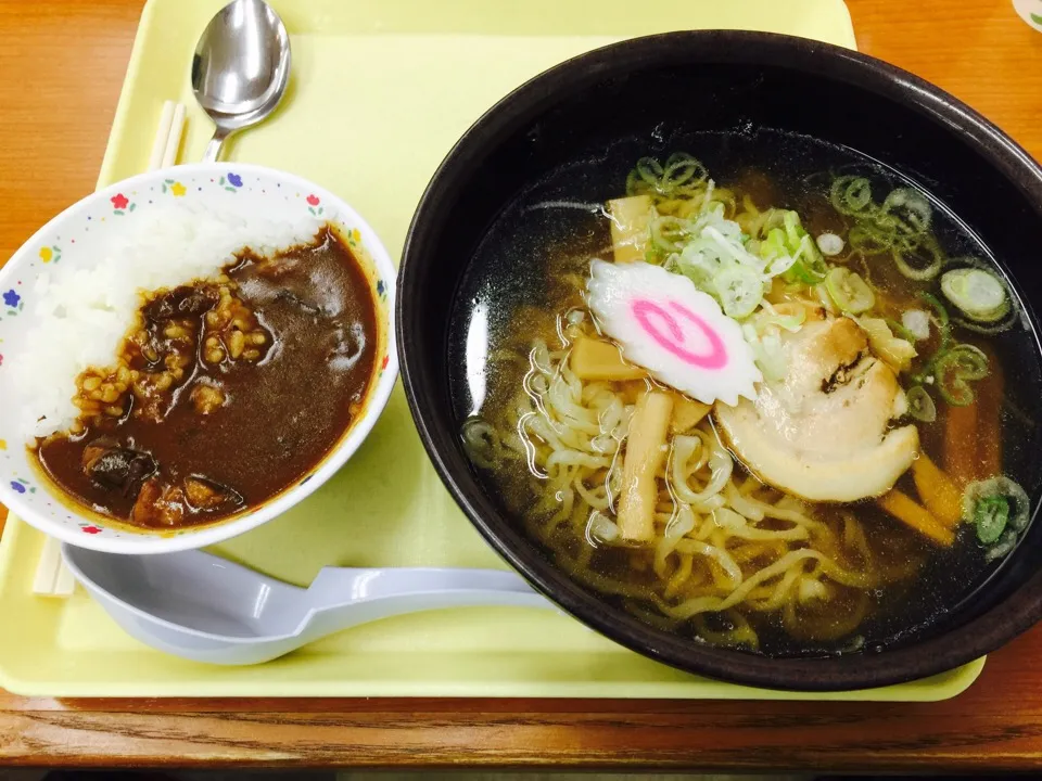 佐野ラーメン&ミニカレーセット @栃木|THE SUNSEAさん