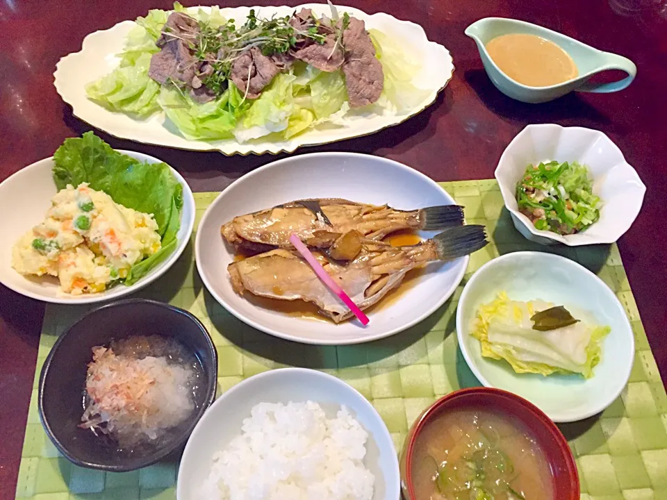 煮魚で晩御飯|Madokaさん