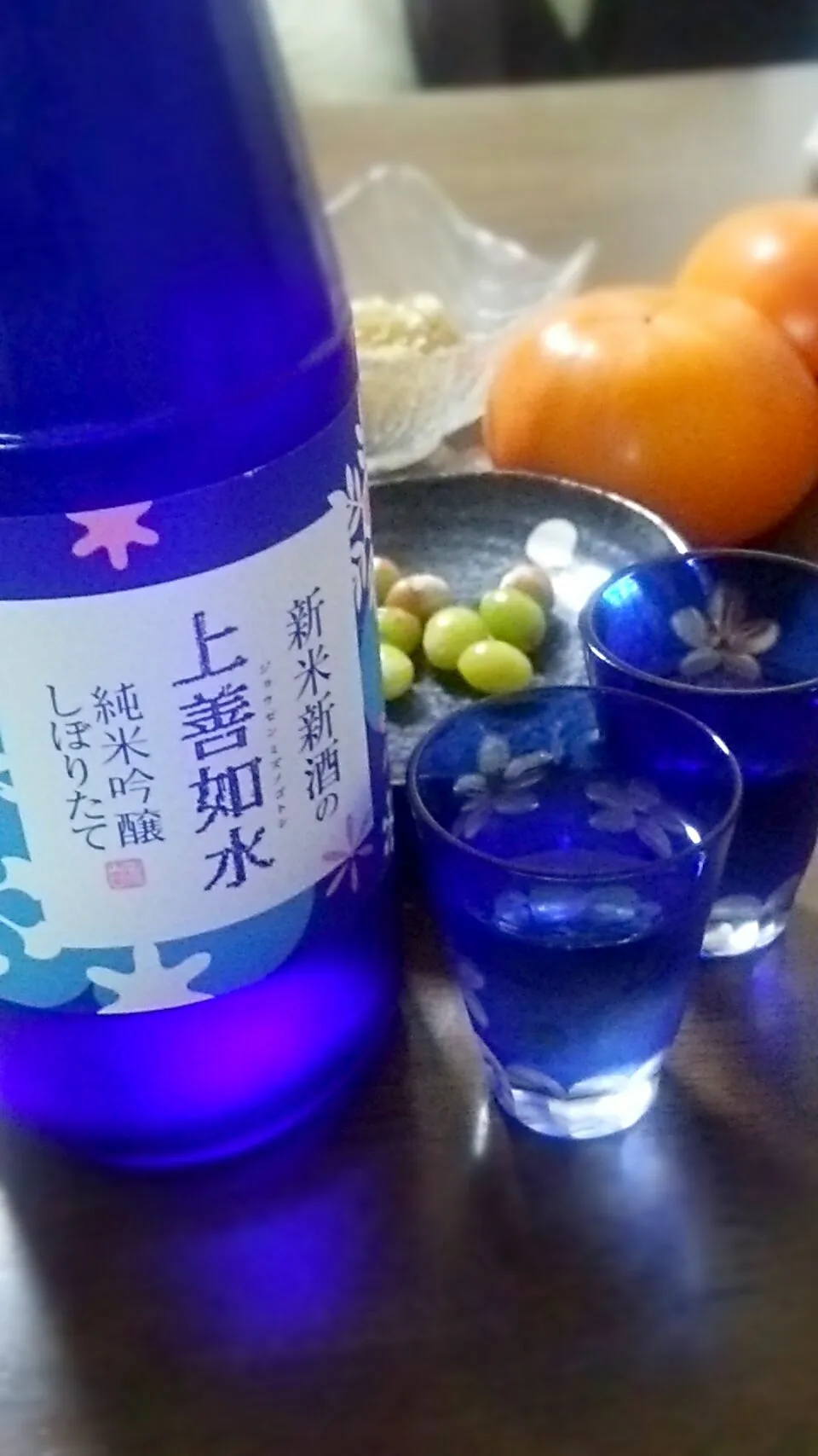 日本酒の新酒♪おつまみは銀杏と奈良漬けで。|ハムキチさん