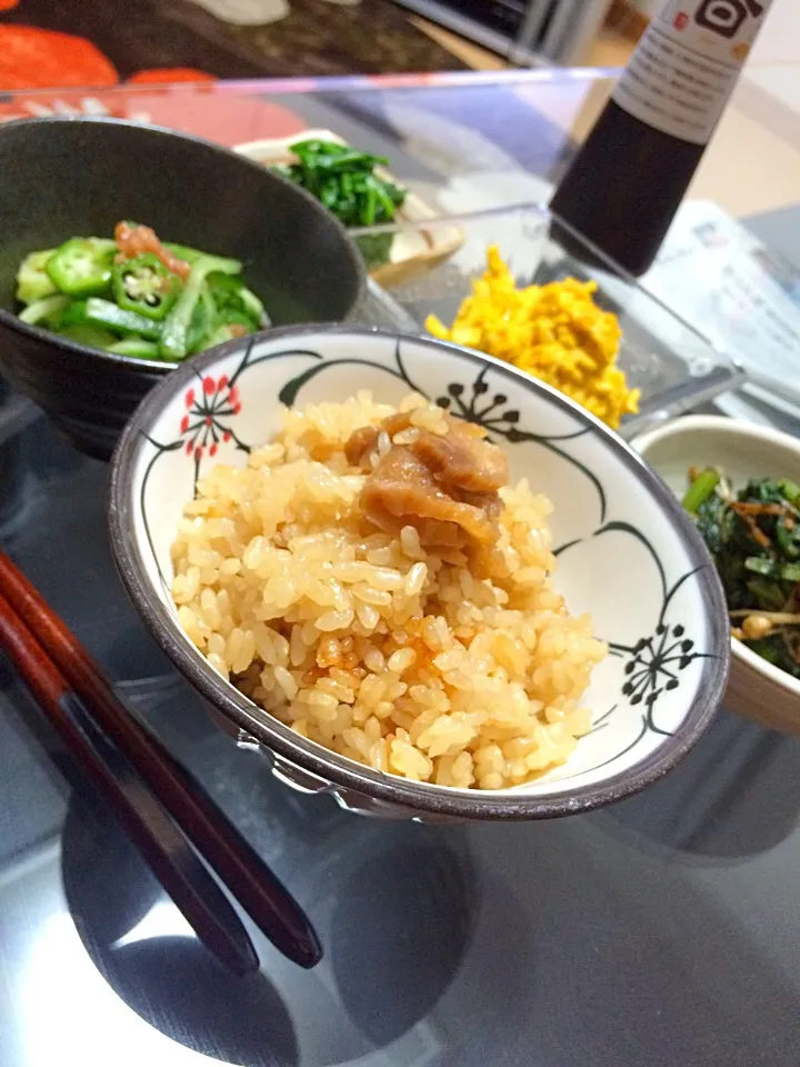 干しゴボウの炊き込み御飯|きのこせんぱいさん