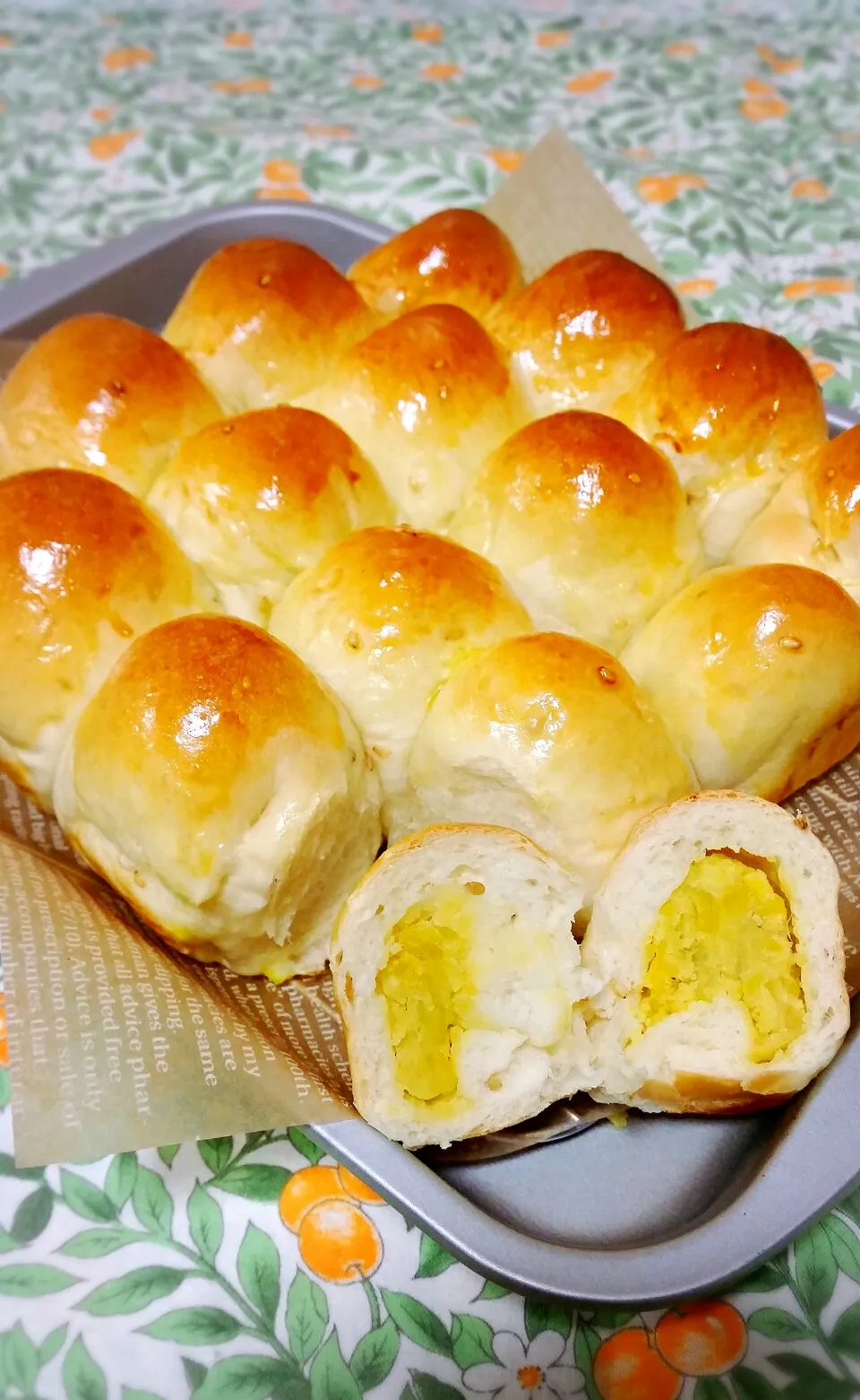 お芋ちぎりパン～断面図～|♡さぁや♥さん