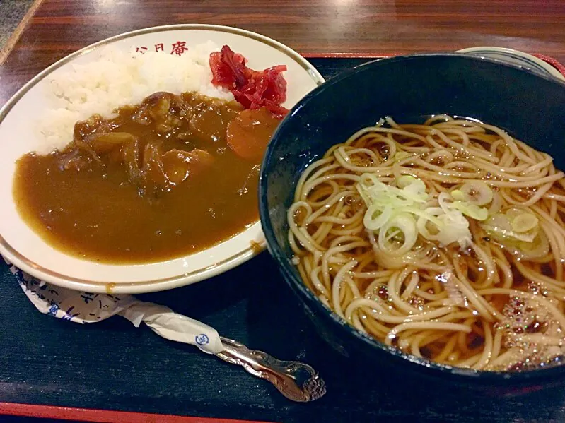 松月庵のカレーかけそばセット@赤坂|Yasuhiro Koikeさん