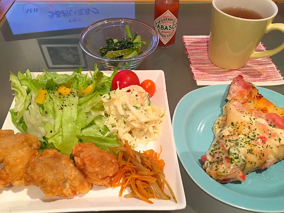 お子様ランチみたいな晩ご飯☆😋|Tomomi Booさん