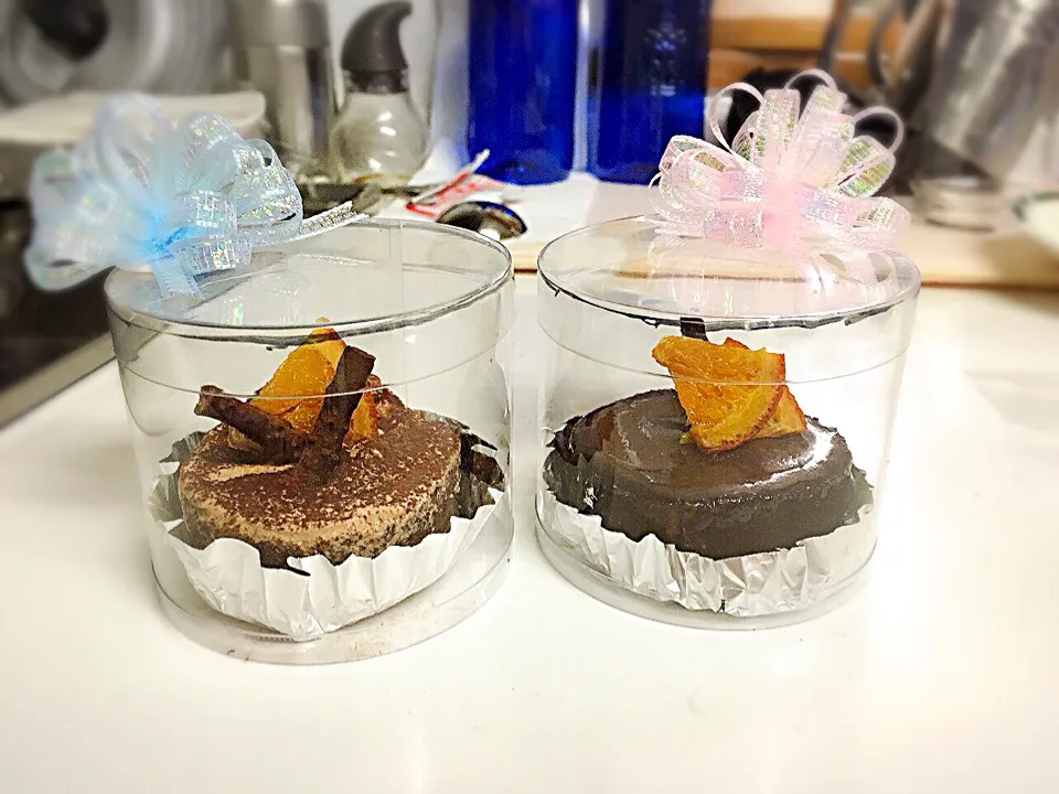 Snapdishの料理写真:Orange mousse cake|ch.miさん