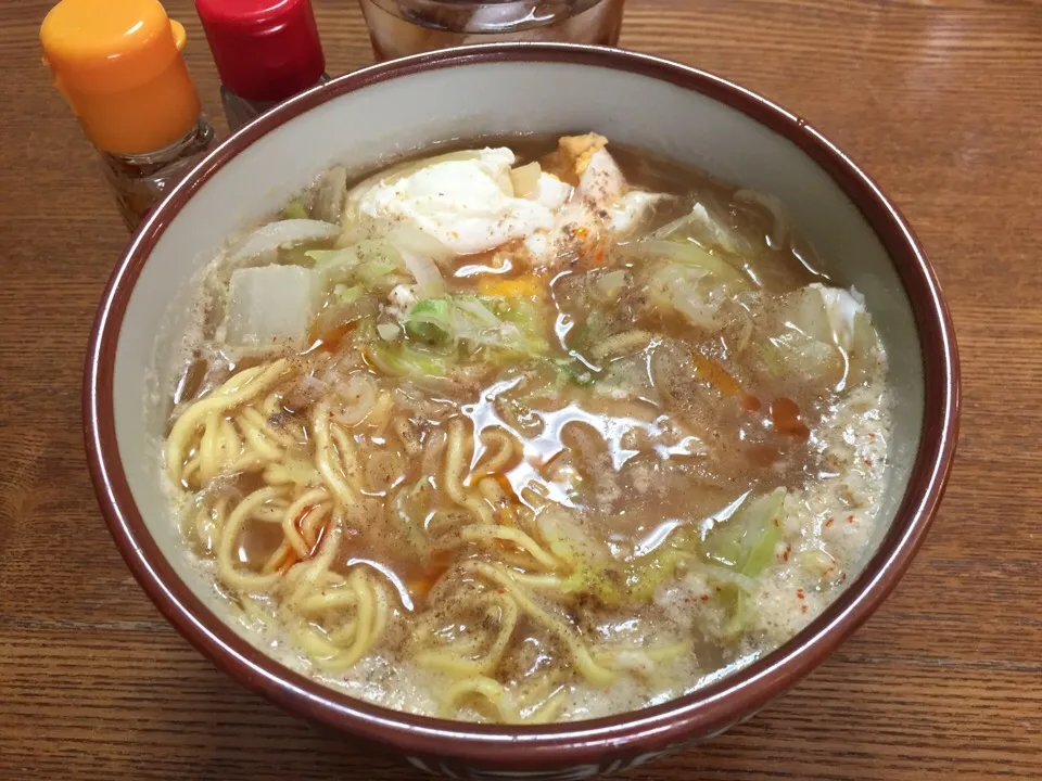 ラ王🍜、味噌味❗️✩⃛꒰⁎⁍̴◡⁍̴⁎ ॢ꒱✨|サソリさん