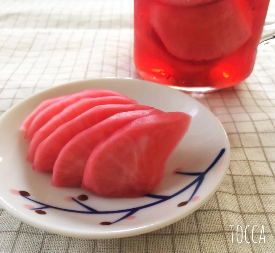 赤かぶのお漬物 ❤️今年は1㌕大量生産( ᐛ )و！！|toccaさん