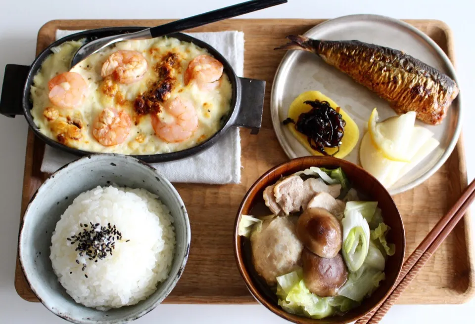 今日の昼ごはん→ご飯をしゃもじで固めたら旦那に怒られました(T ^ T)|もも太郎さん