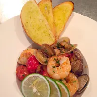 Simply sauteed prawn|Jargal Jiigeeさん