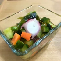 Snapdishの料理写真:タコと野菜のピクルス|kuroroさん