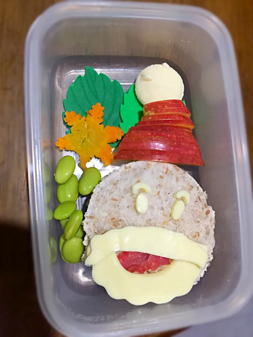 bento snack santa sandwich|enjerugelineさん