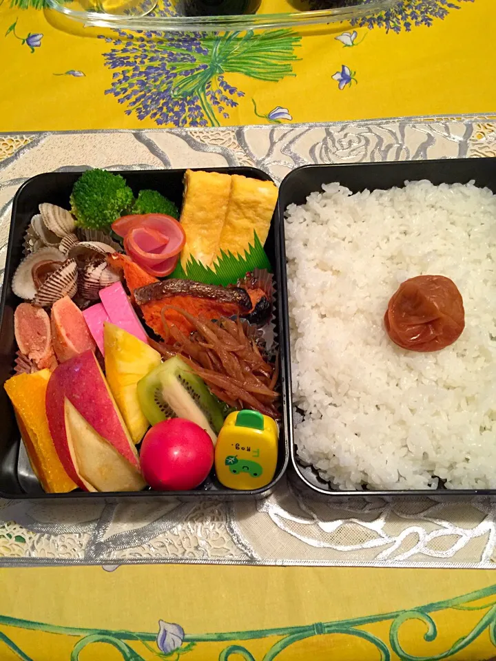 主人のお弁当|みすてりあすゆっこさん