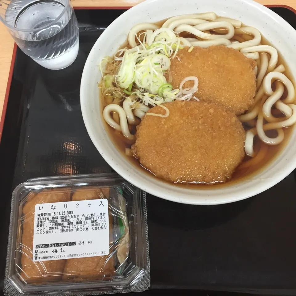 夜勤明けの朝食はうどん|アクちゃんさん