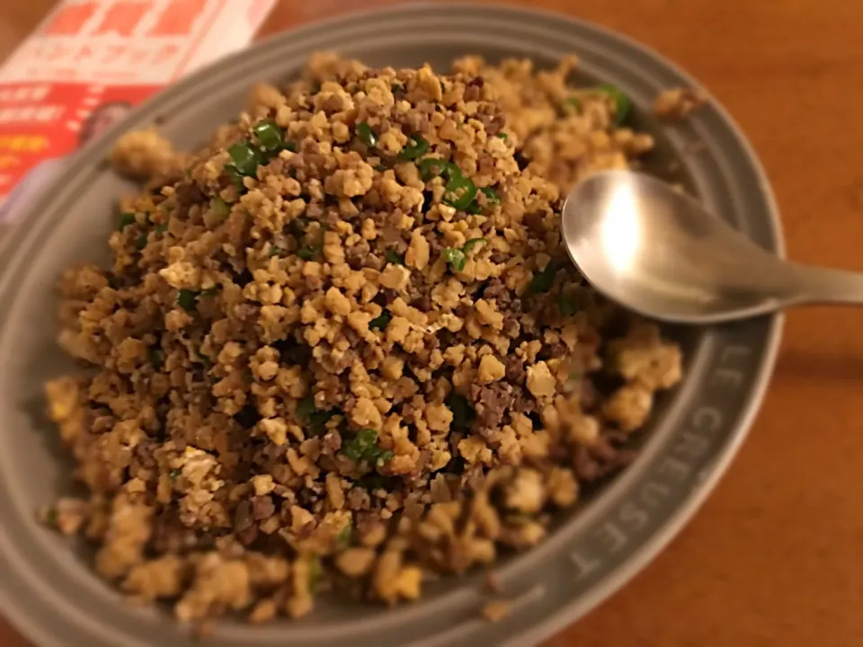 低糖質 高野豆腐チャーハン|市さん