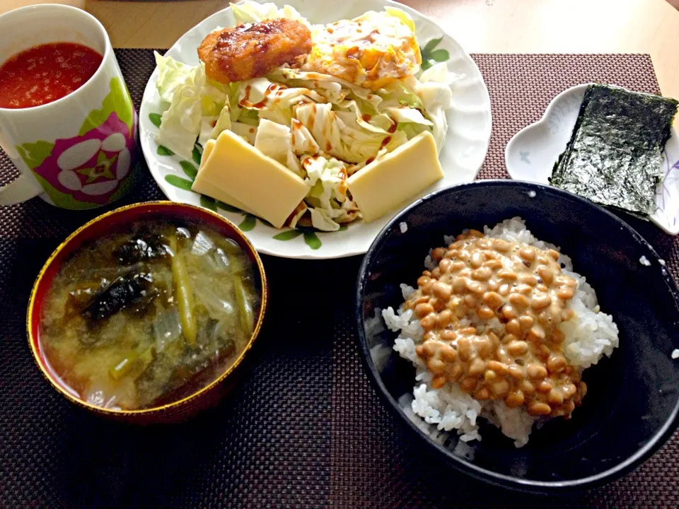 11月22日朝食兼昼食|ばぁさんさん