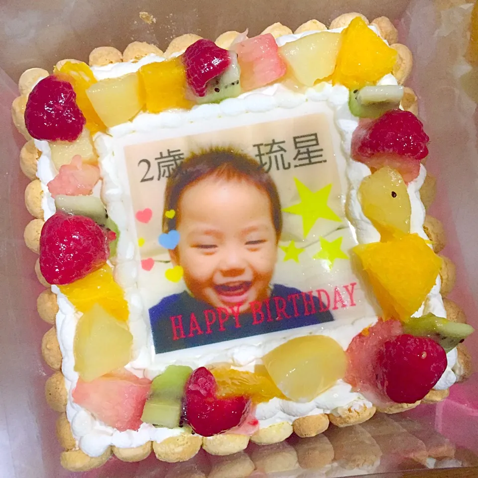 ２歳誕生日ケーキ|Mihoさん