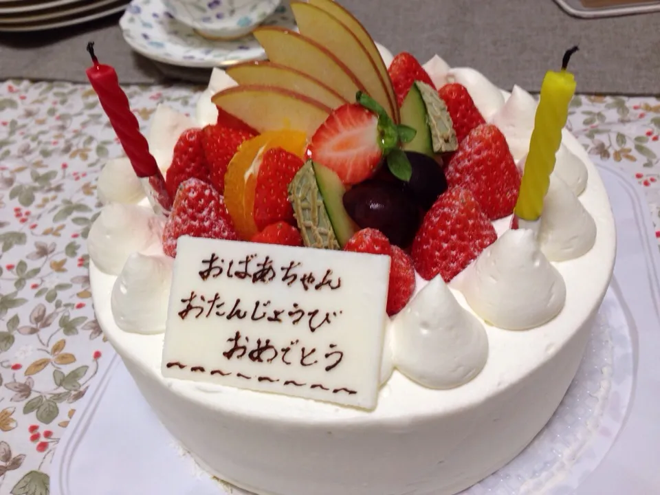 母の誕生日ケーキ|junkoさん