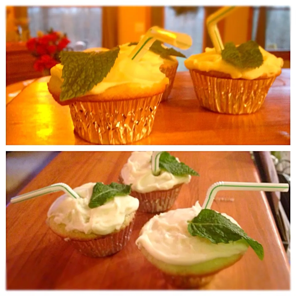 Mint Julep cupcakes|Liesel Ryanさん