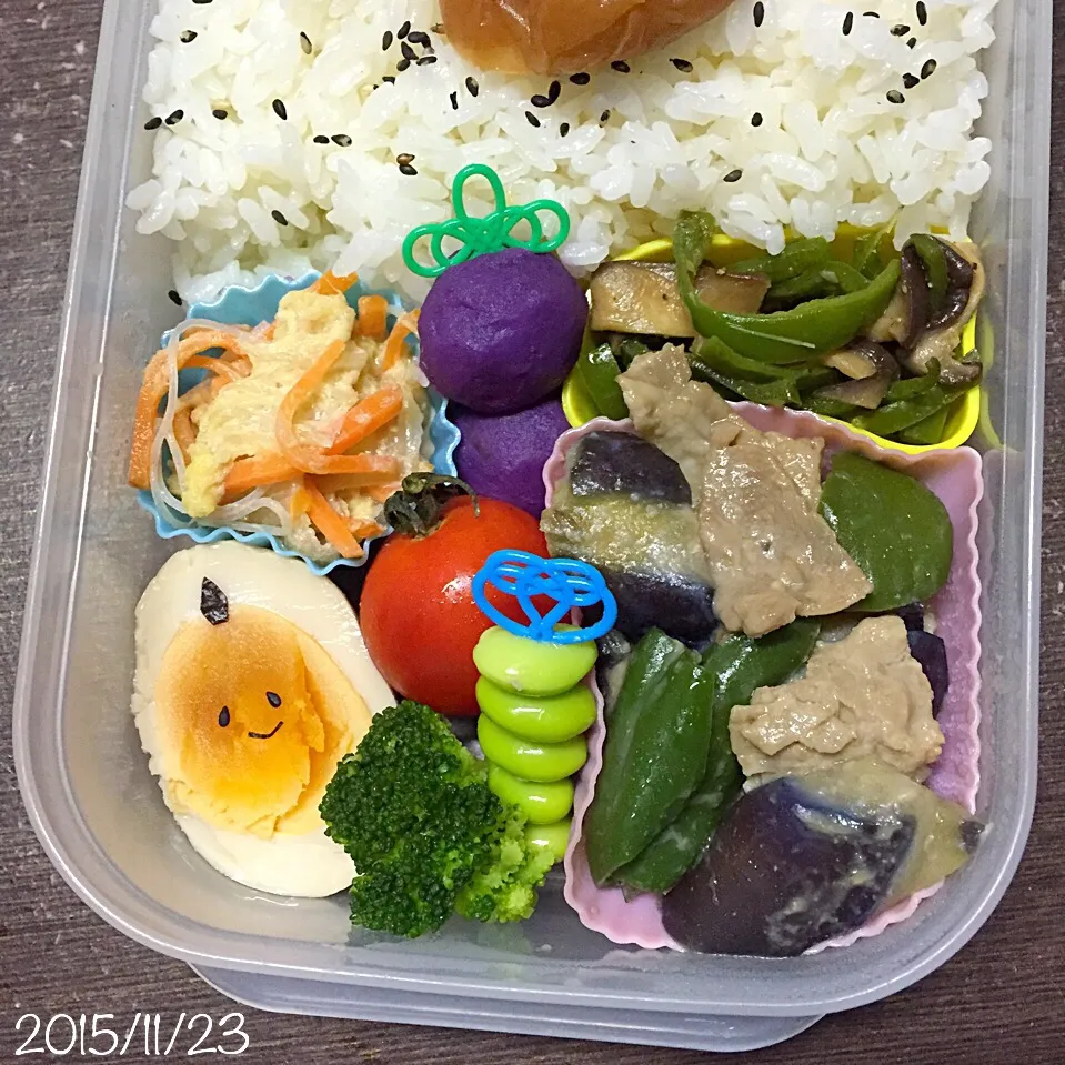 Snapdishの料理写真:11/23お弁当⚘ᗾᐝ|ふくろう女子さん