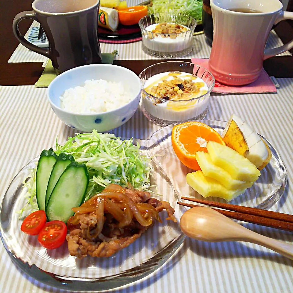 Snapdishの料理写真:breakfast!!|和田 匠生さん