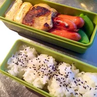 ある日の旦那さんへのお弁当🎵|エリスガさん