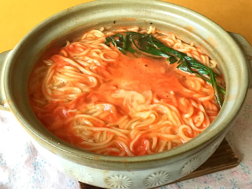 トマトとチーズのラーメン!  (^-^)|Kei Satoさん