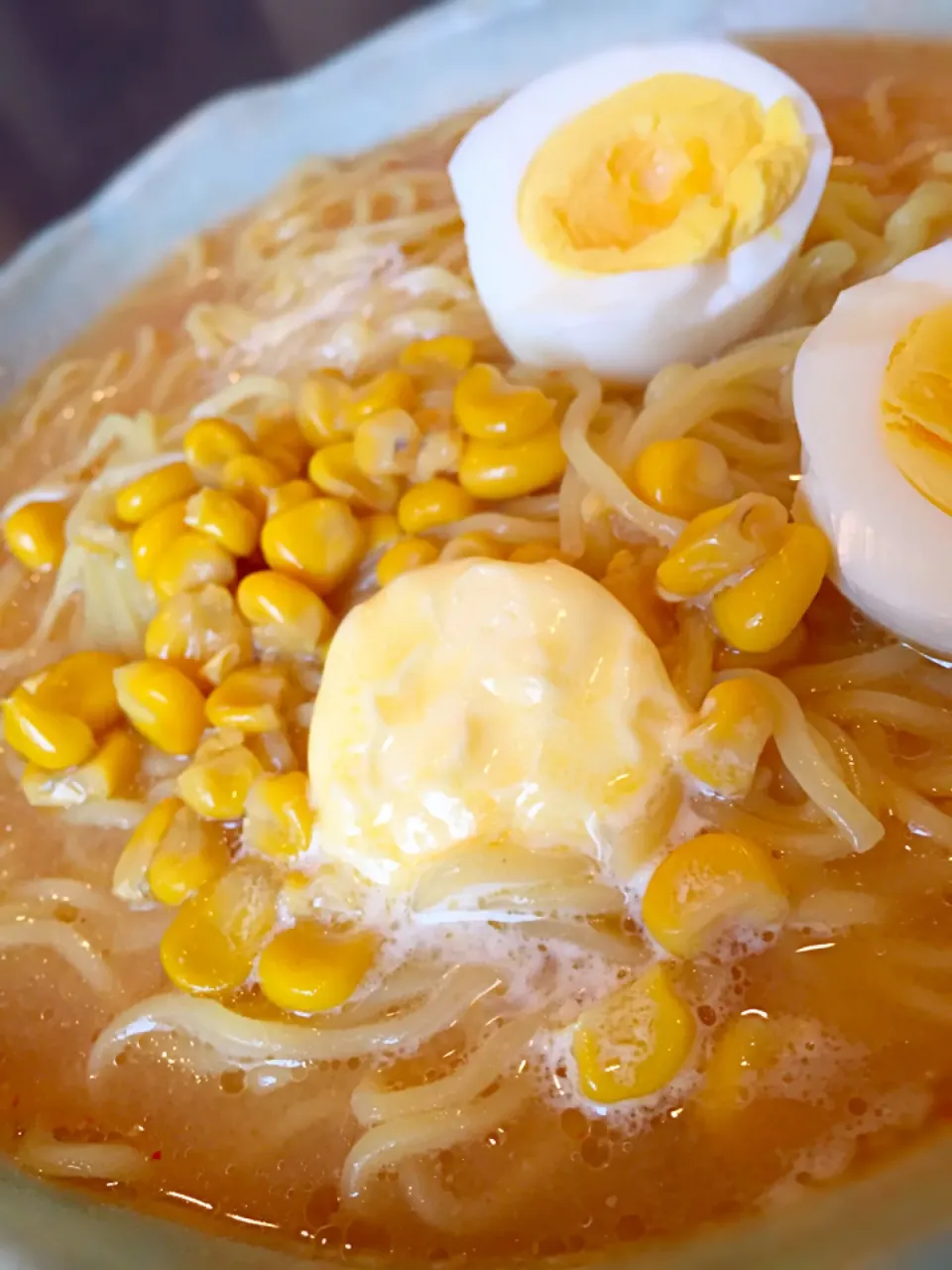 北海道の西山製麺の麺で味噌バターコーンラーメンを作ってみたよ〜！|Tomyさん