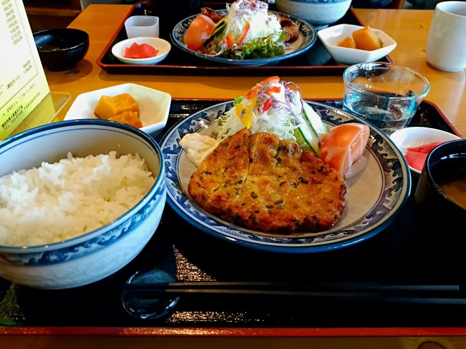 すり身ハンバーグ定食|清原　鉄男さん