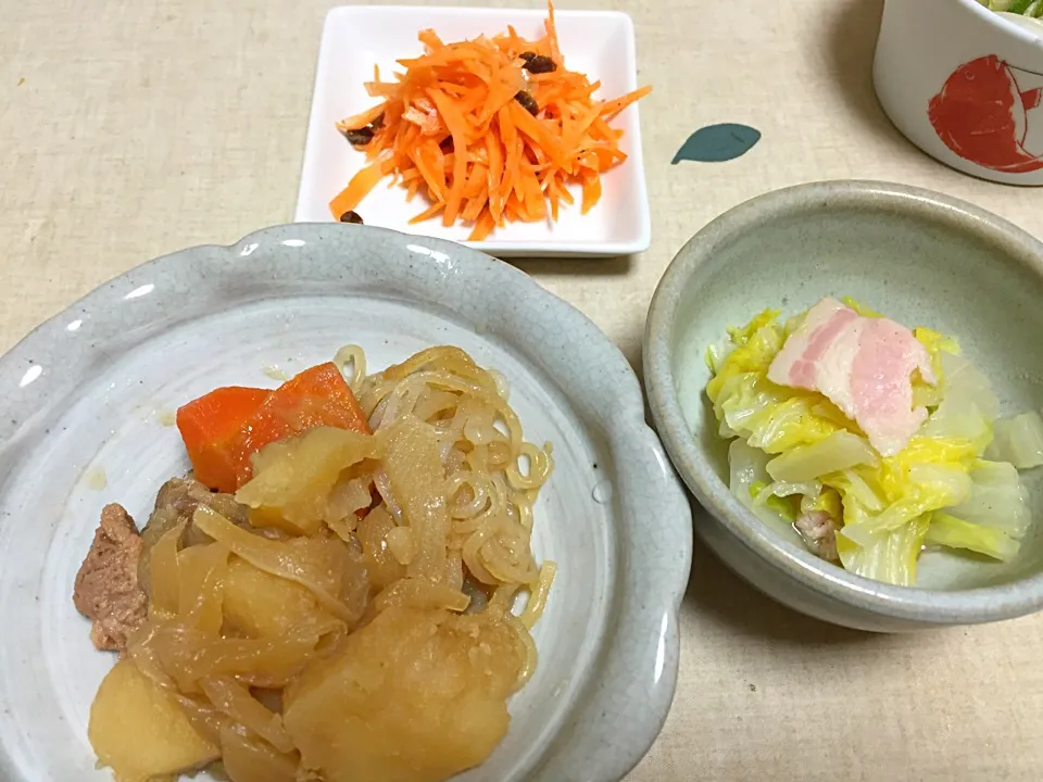 肉じゃが 白菜のスープ煮|Rinさん