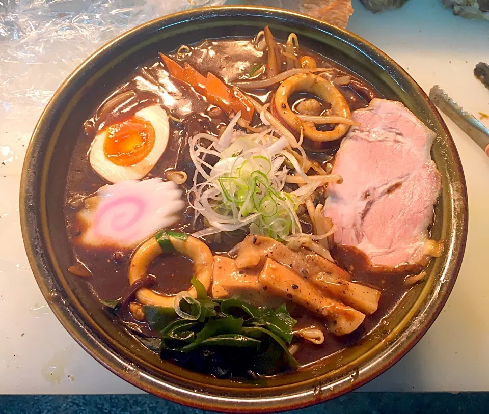 イカゴロラーメン|草津の屋台　トタン家さん