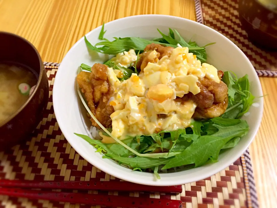 Snapdishの料理写真:チキン南蛮丼|o3o3さん